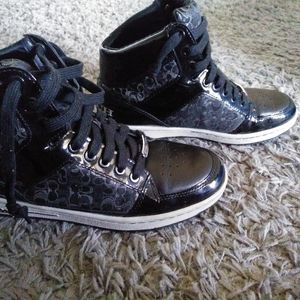Coach Black Sneaker boots